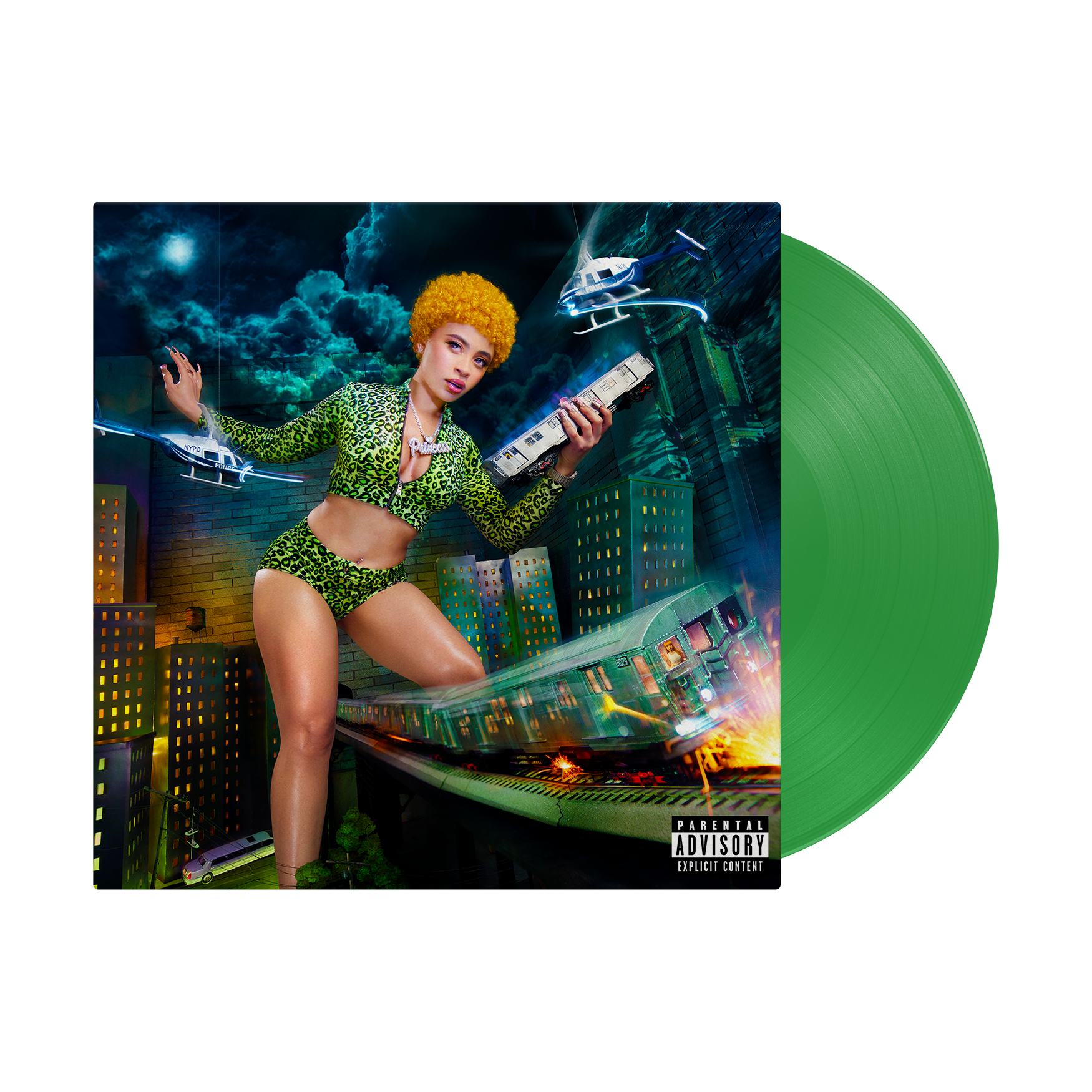 Y2K - Store Exclusive Green Vinyl + Alt Cover - Ice Spice UK